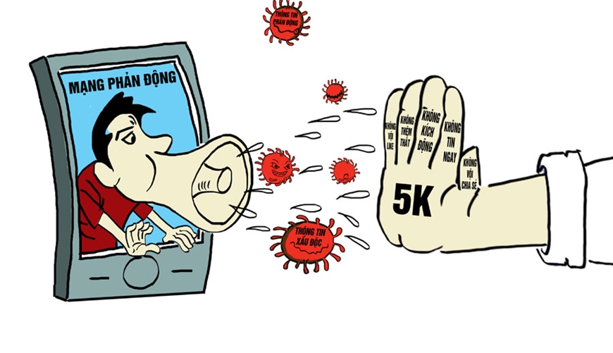 Phòng, chống "diễn biến hòa bình": Phương châm “5K”! 